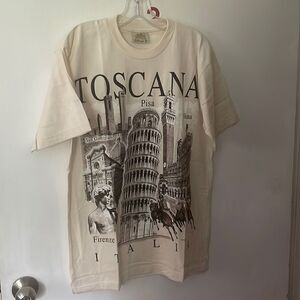 Vintage Men’s Top Line Lemon Collection Silver T NWOT